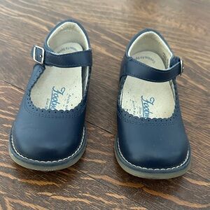 Footmates Girls Size 9 Navy Blue Allie Mary Jane Shoes